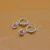 Argollas de Acero Blanco NAR1185