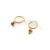 Argollas de Acero Dorado NAR1262