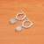 Argollas de Acero Blanco NAR1372