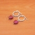 Argollas de Acero Blanco NAR1376