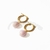 Argollas de Acero dorado NAR1390