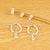 Argollas de Acero Blanco NAR657