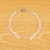 Pulsera de Acero Blanco NB1035