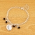 Pulsera/tobi de Acero Blanco NB1047