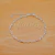 Tobillera de Acero Blanco NB1361