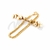 Pulsera de Acero Dorado NB875