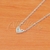 Cadena de Acero Blanco con dije NC1040