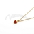 Cadena de Acero dorado con dije NC1062
