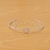 Pulsera Esclava de Acero Blanco NE195