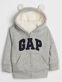 gap moletom com capuz gray