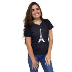Camiseta Feminina Cellos Eifel Tower Premium