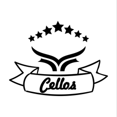 Camiseta Feminina Gola V Cellos Royal Band Premium na internet