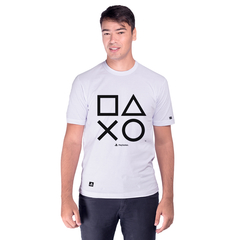 Camiseta Playstation Classic Symbols