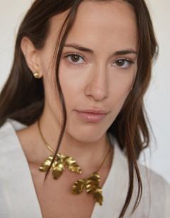 Collar Arianne Hojas - Clave Estudio