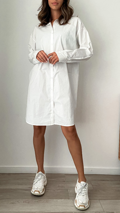 C01 CAMISA VESTIDO POPLIN - comprar online