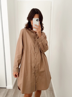 C01 CAMISA VESTIDO POPLIN - tienda online