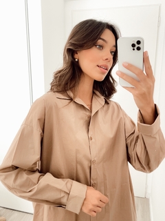 C01 CAMISA VESTIDO POPLIN - tienda online