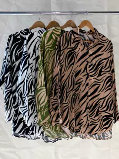 C14 CAMISA FIBRANA ESTAMPADA - comprar online
