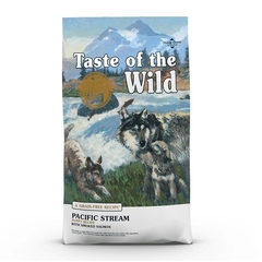 Taste of The Wild Pacific Stream Puppy con Salmón Ahumado x 14 Libras
