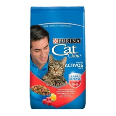 Comida para gato Cat Chow Activos Adultos Carne 1.5 Kgs