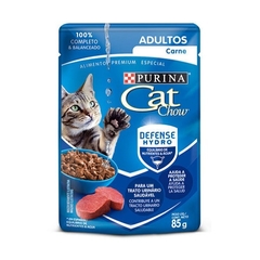Cat Chow Gatos Adulto Carne Pouche 85 Grs