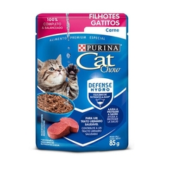 Cat Chow Gatitos Carne Pouche 85 Grs