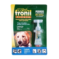 Fronil Perros Hasta 10Kilos Pipeta 0.67 Ml