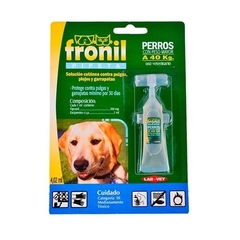 Fronil Perros Peso mas de 40 Kilos Pipeta 4.02 Ml