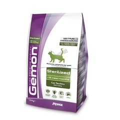 Gemon Cat Esterelizado con Pavo 1.5 Kgs