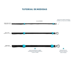 Imagen de Correa para Perro Honey Leash Zeedog Extra Small