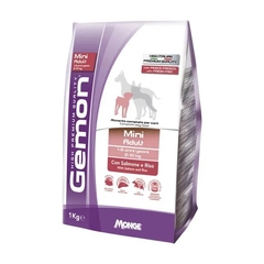 Comida para perro Gemon Mini Adulto Salmon Y Arroz 3 Kgs