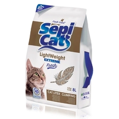 Arena para Gatos SepiCats Fresh 4.8 Kilos