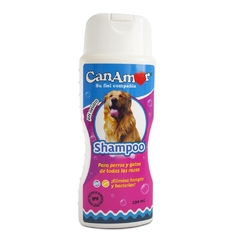 Shampoo Antibacterial CanAmor Perros 230 Ml