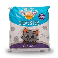 Arena para Gatos Silvester Aroma Lavanda 4 Kilos