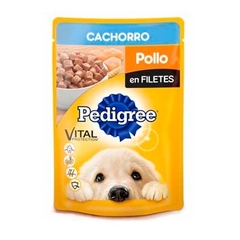 Pedigree Cachorro Pollo en Filetes Sobre 100 Grs