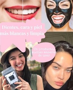 Corazón de coco mascarilla de carbón activado - comprar en línea