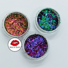 Set 3 sombras Hojuelas - comprar en línea