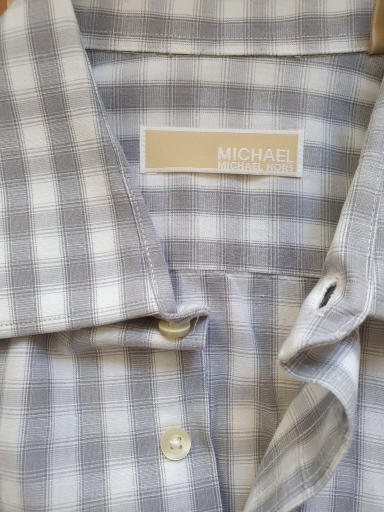 CAMISA HOMBRE MICHAEL KORS TALLE 34/35 NUEVO C/ETIQUETA