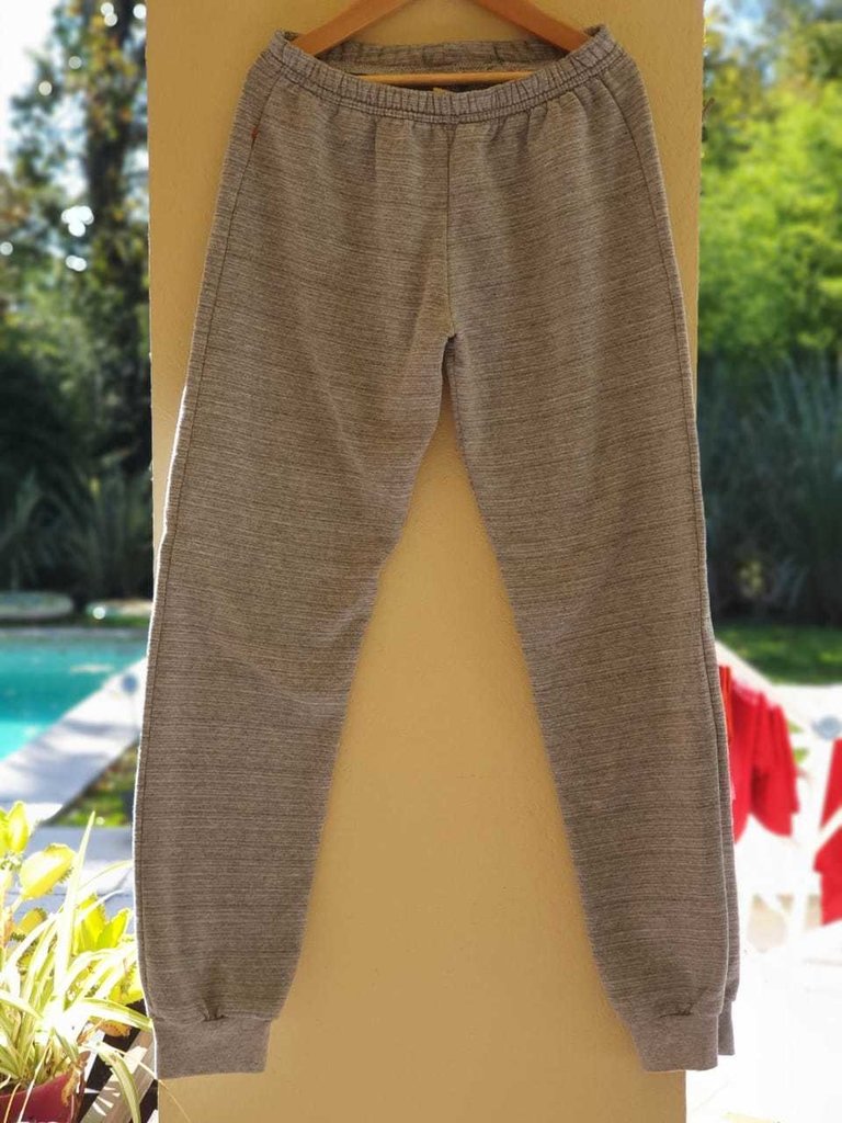 PANTALON JOGGING TALLE 7 ALGODON FRIZADO