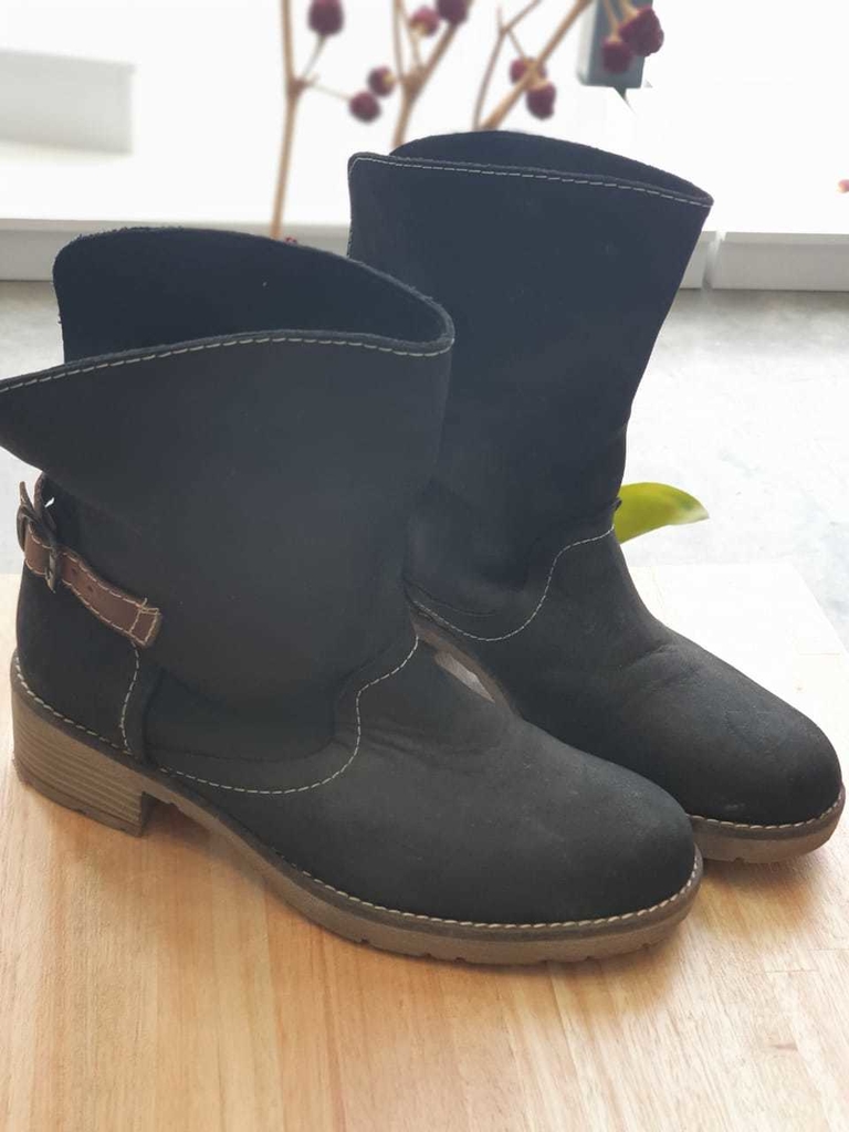 BOTAS MUJER PRUNE - SIN USO - TALLE 38 - Yo me renuevo