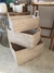 Canasto de rattan con manija