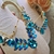 Chinelo Havaianas Feminino Decorado Sereia Azul com Glitter - comprar online