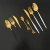 Cuchillo dorado y blanco - tienda online