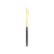Cuchillo dorado y negro - tienda online