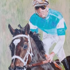 CAMPEONA 30X41 ACRILICOS SOBRE PANEL