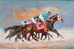 DE LAS GATERAS.   91X60 CM ACRILICOS SOBRE BASTIDOR
