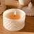 Vela Caramelera Blanca 9x11cm