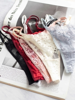 Conjunto Praga Rojo - Pura Intimates Mayorista