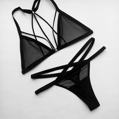 Conjunto Bowie Negro - Pura Intimates Mayorista
