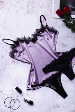 Pijama Flora Lavanda